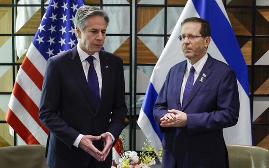 以总统会见美国务卿 讨论加沙停火协议等问题